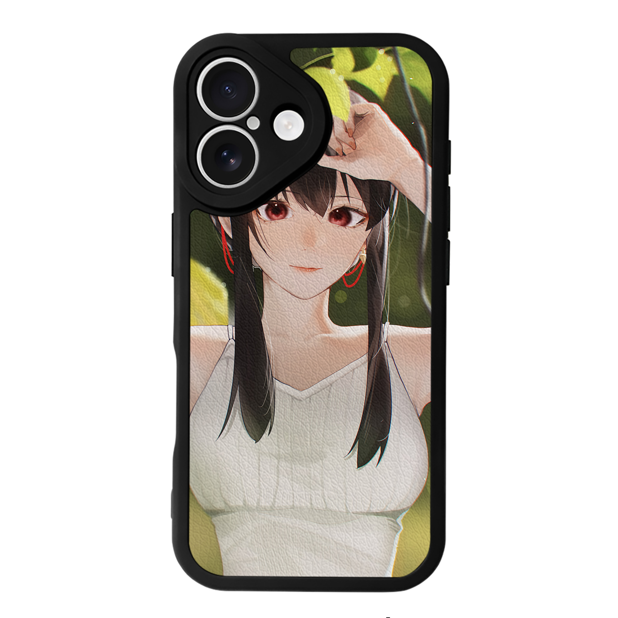 （画像用） SPY×FAMILY间谍家家酒 【iPhone 16シリーズ対応】シリコンスマホケース（レザー調） 材質：シリコン